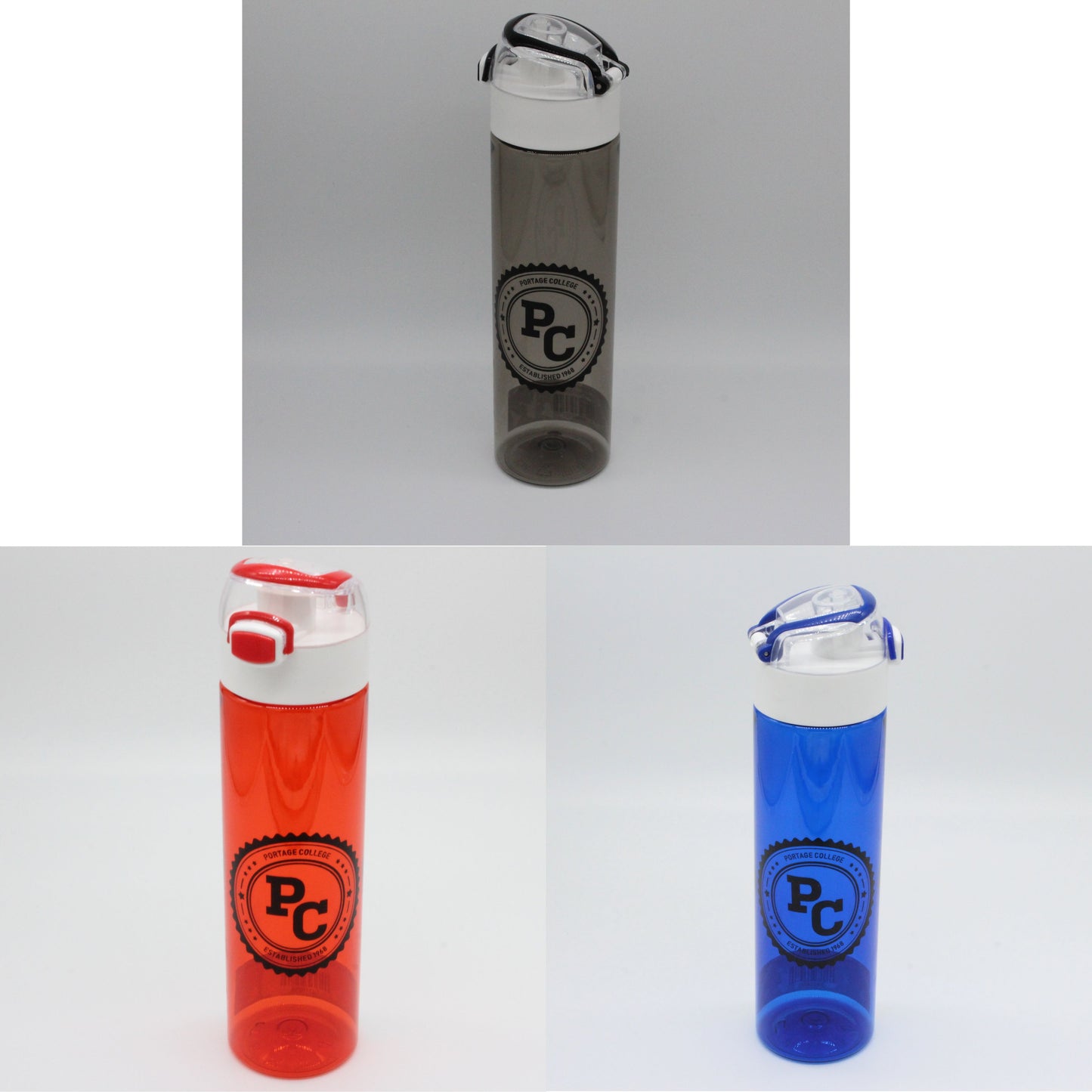 Stride Tritan Sport Bottle with Portage College Logo