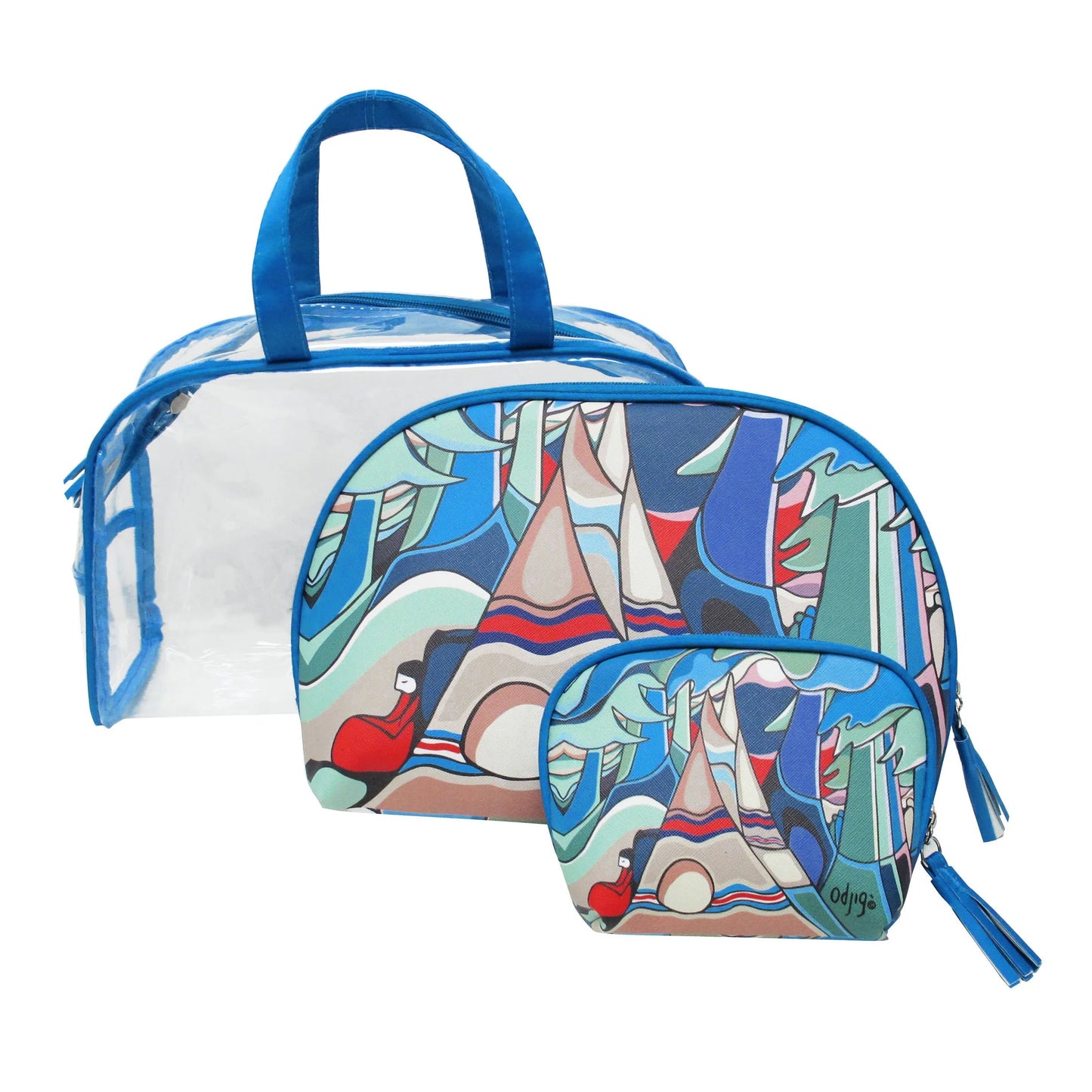 Indigenous Art Cosmetic Bags