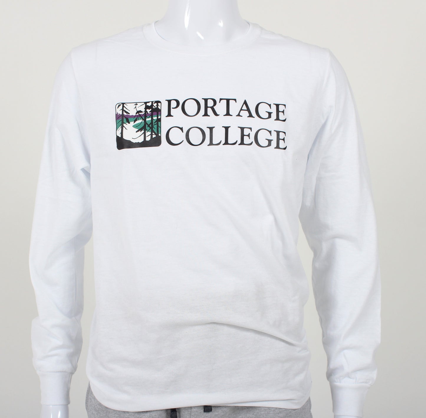 Portage Logo Long sleeve Tees
