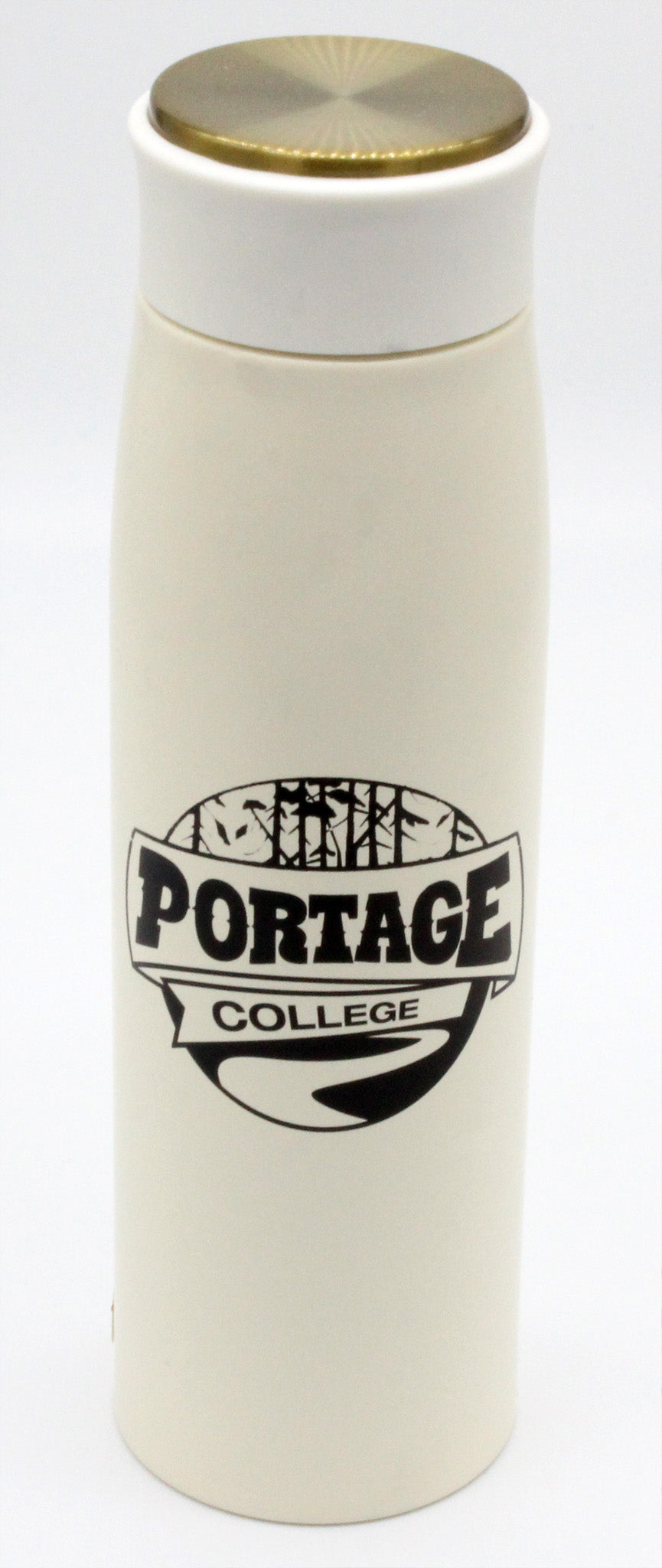 Prime Line Insulated Bottles with Portage College Logo