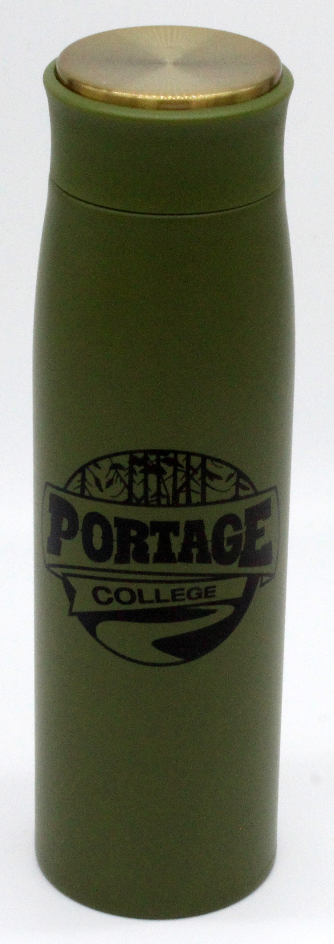 Prime Line Insulated Bottles with Portage College Logo