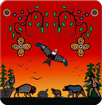 Indigenous Art Coasters