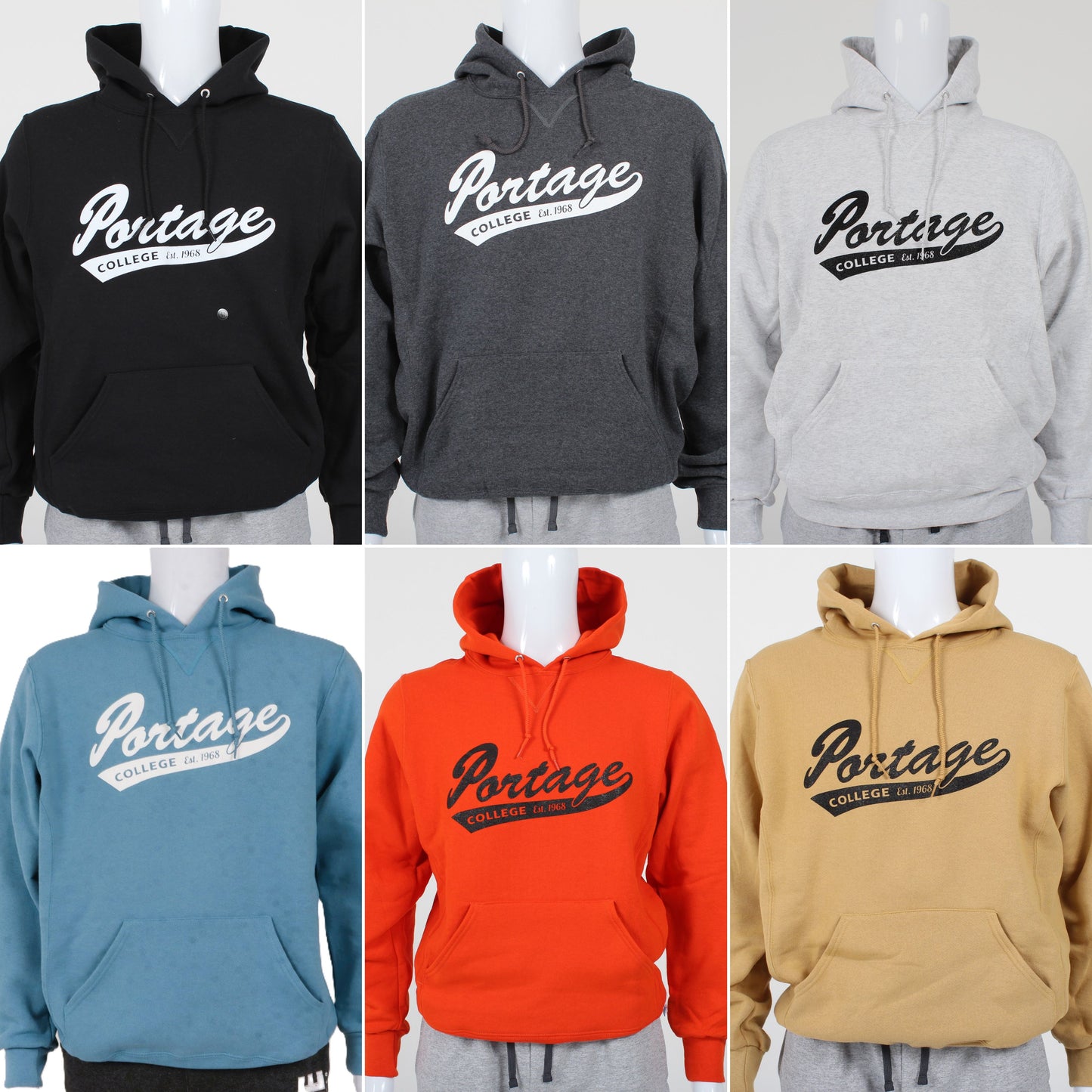 Logo Fleece Pullover Hoodie