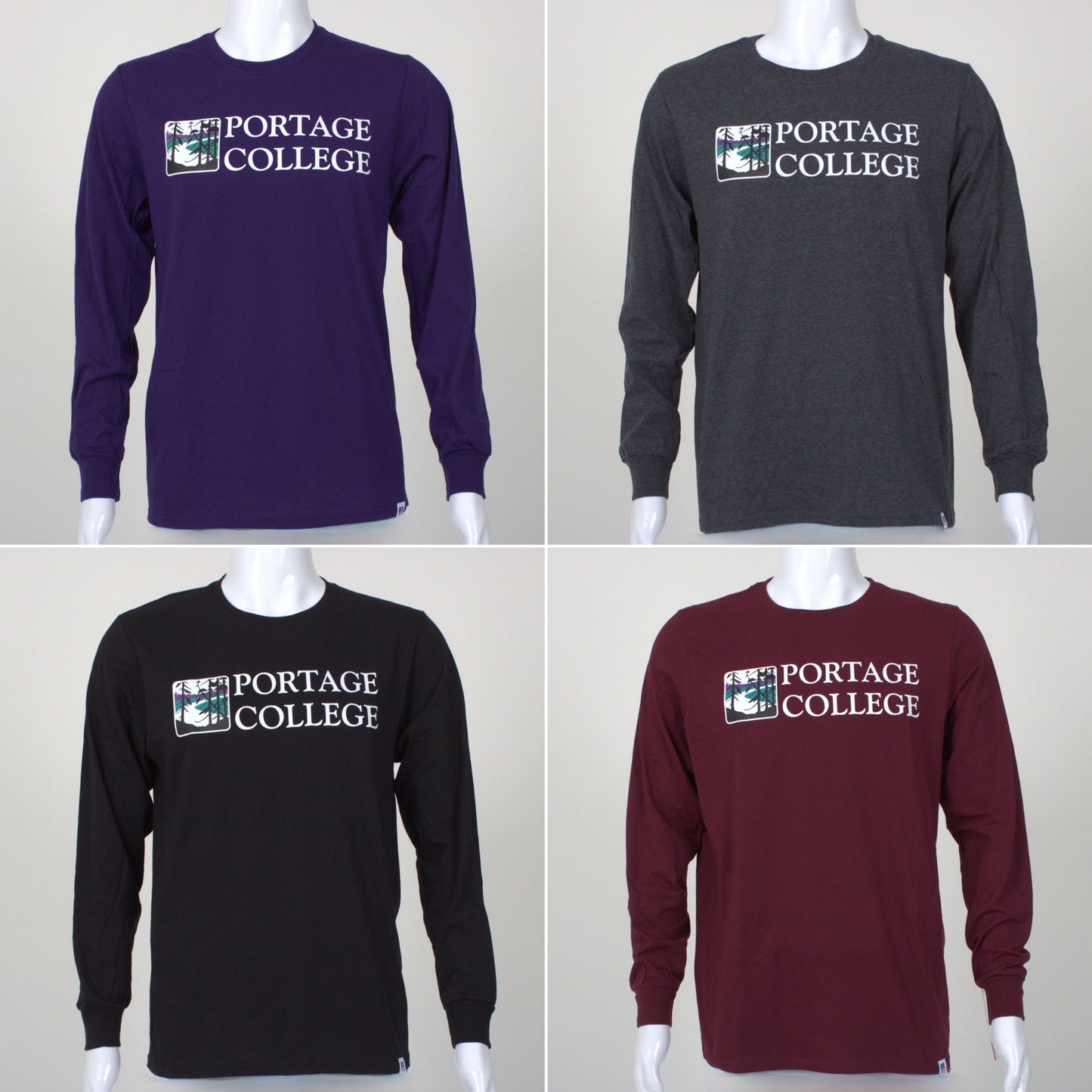 Portage Logo Long sleeve Tees