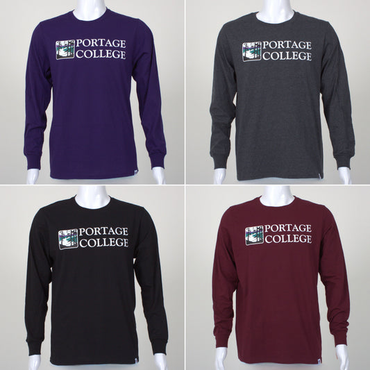 Portage Logo Long sleeve Tees
