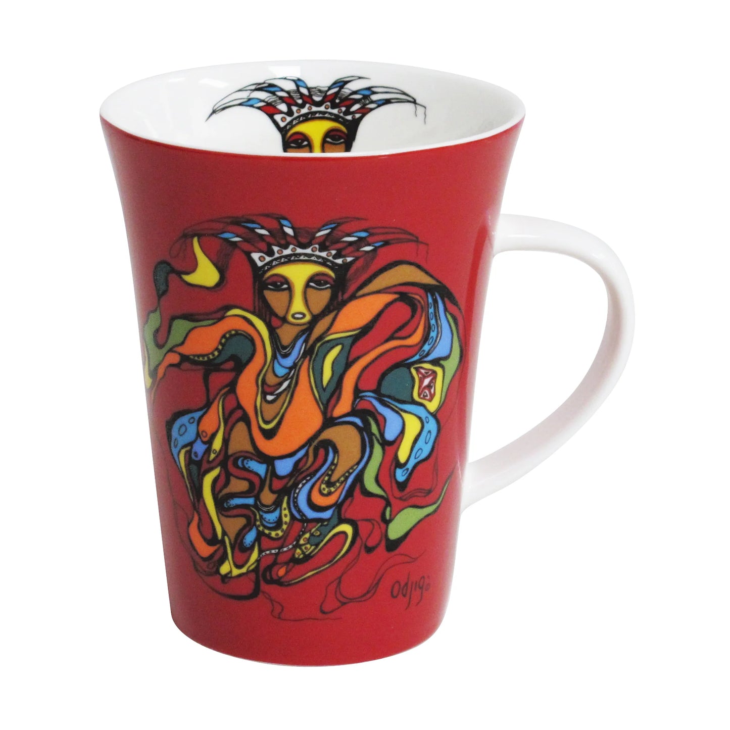 Indigenous Art Porcelain Mugs