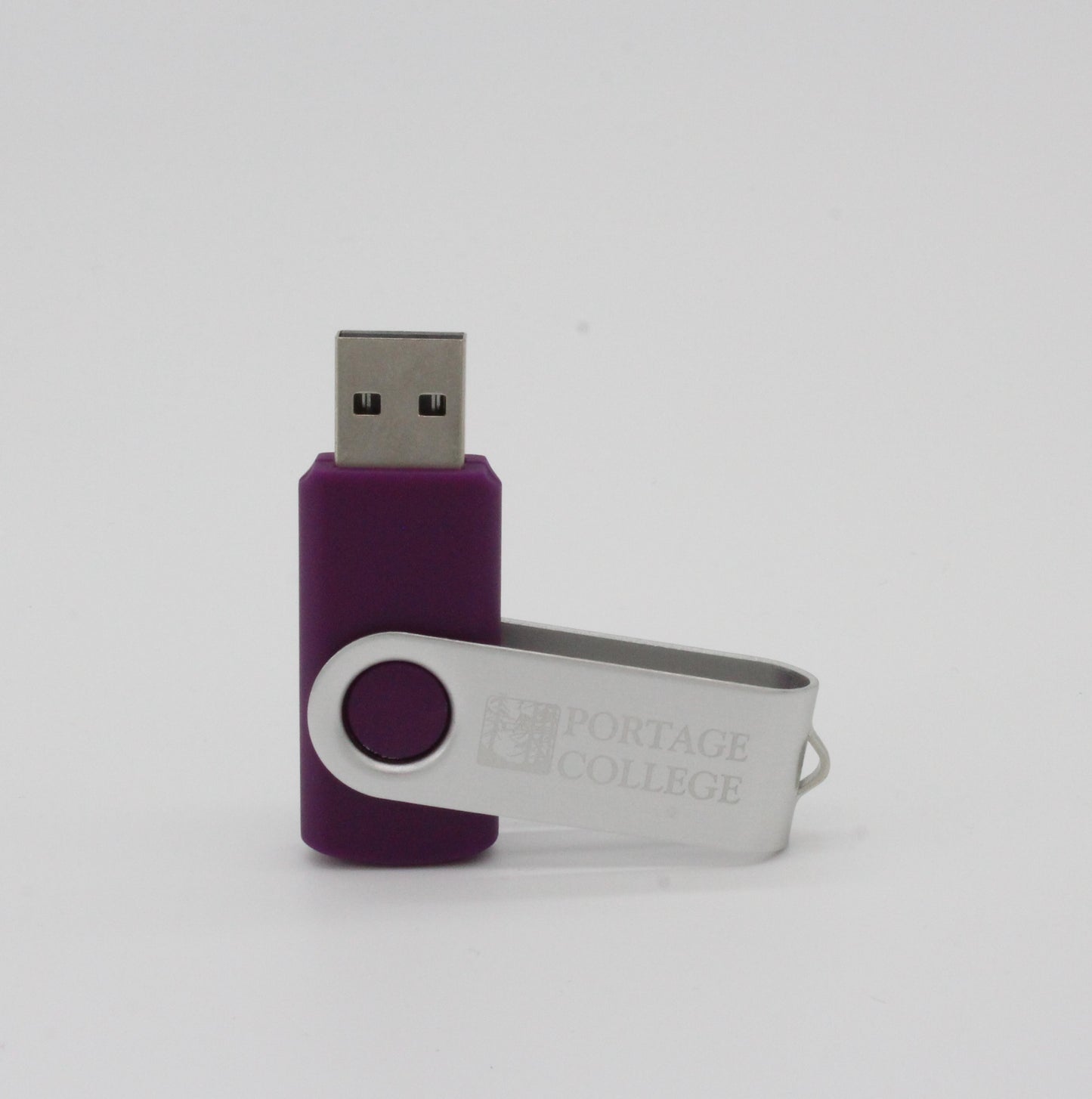 Portage College Folding USB Drive