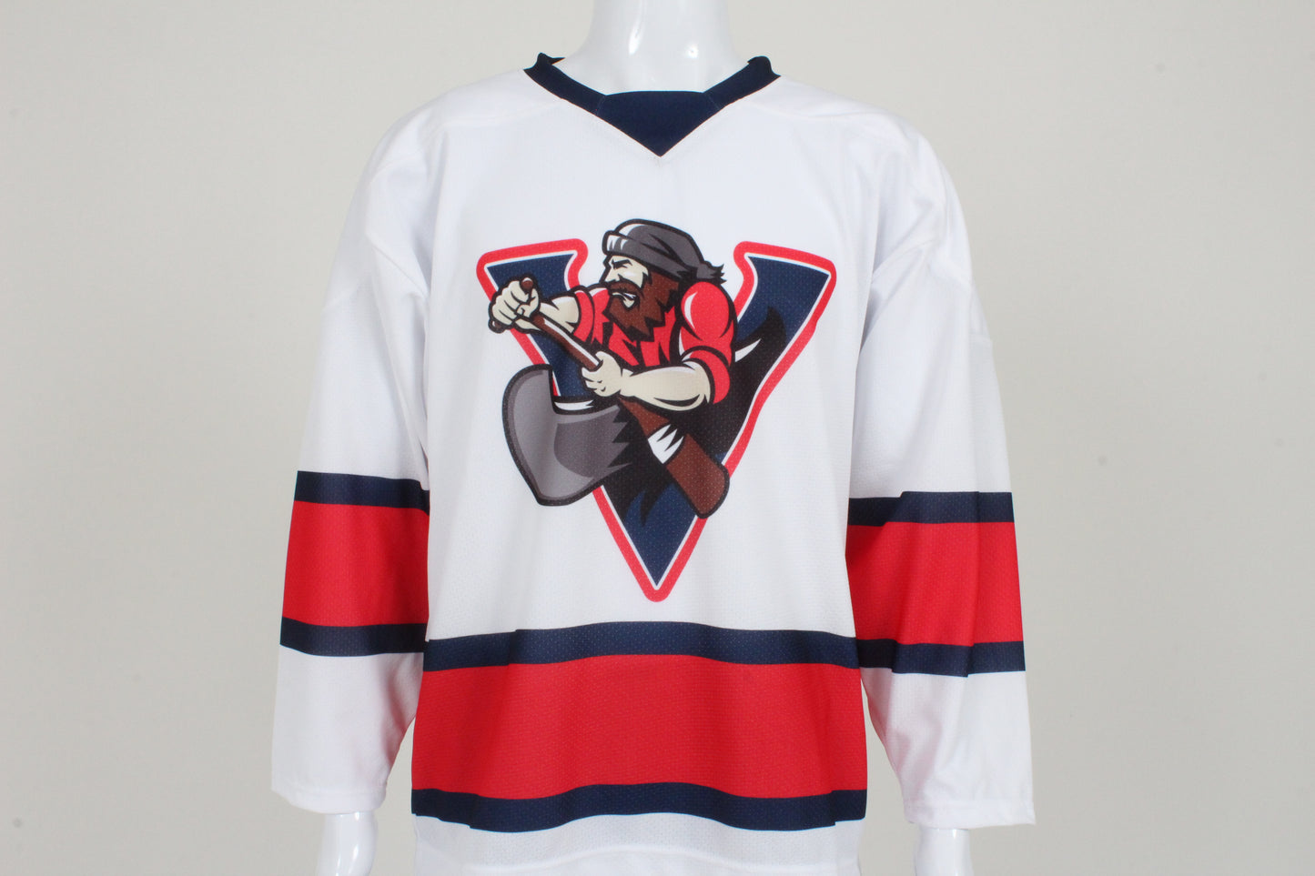 Voyageurs Hockey Jersey White