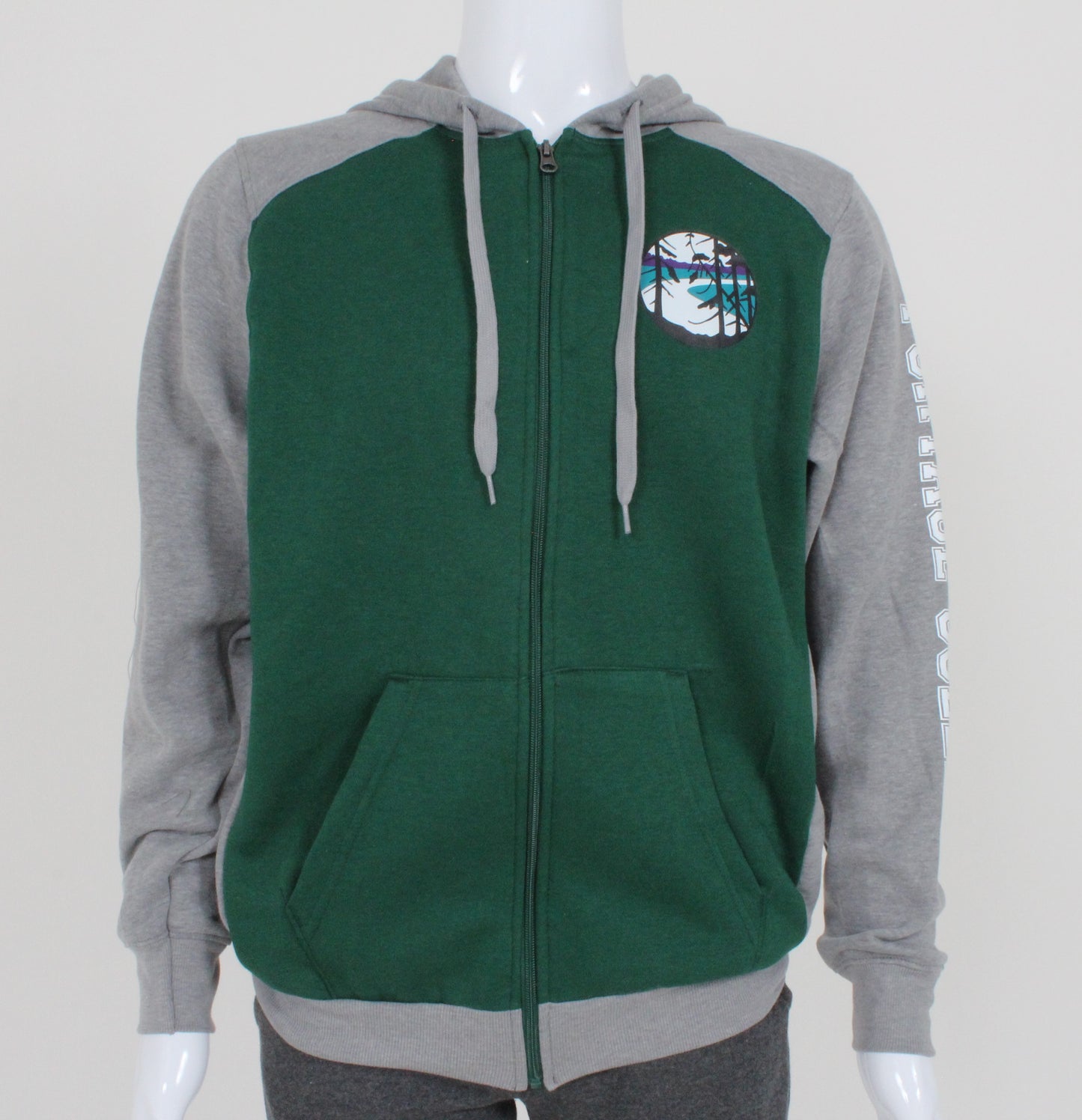 Portage Logo Augusta Full Zip Hoodie