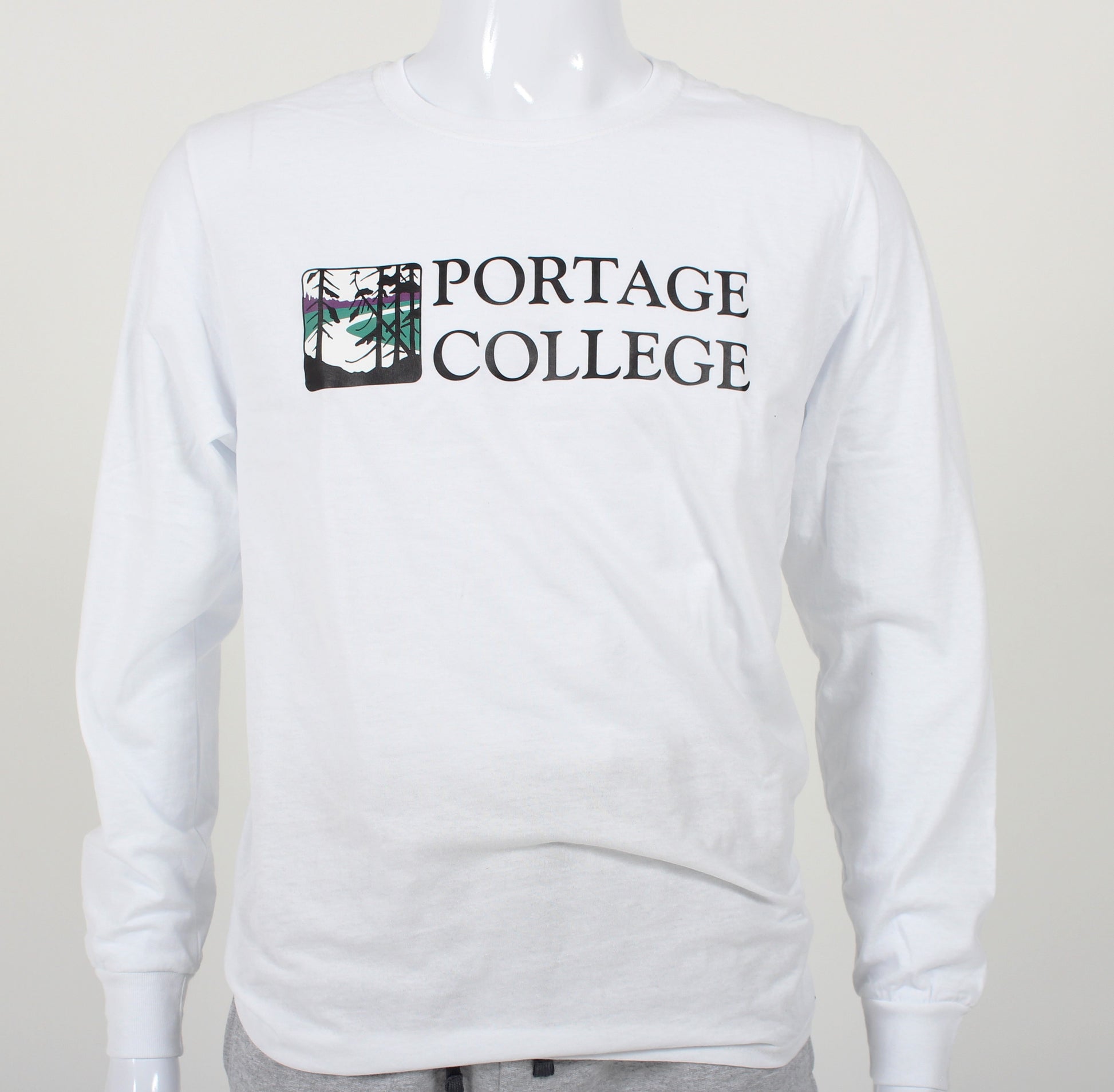 Portage New Logo Longsleeve Tees – Portage College Bookstore