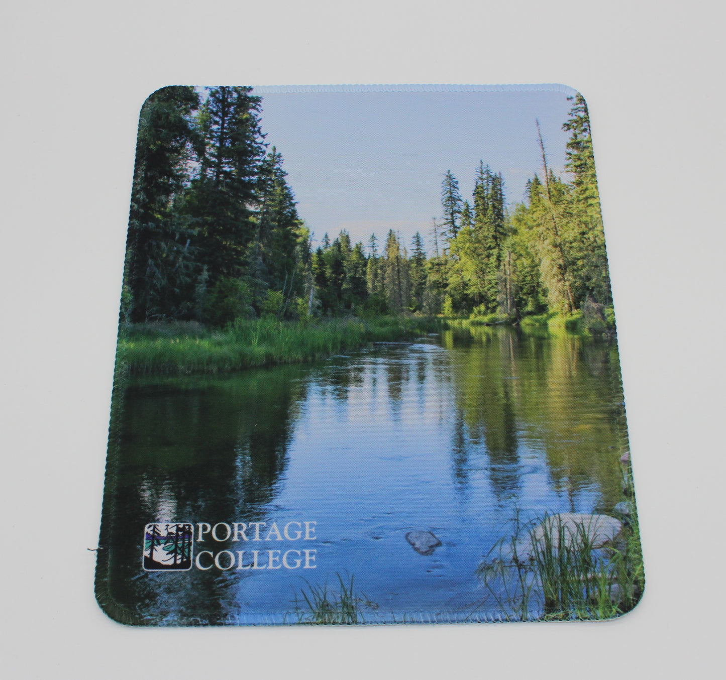 Portage College Logo Mouse Pads