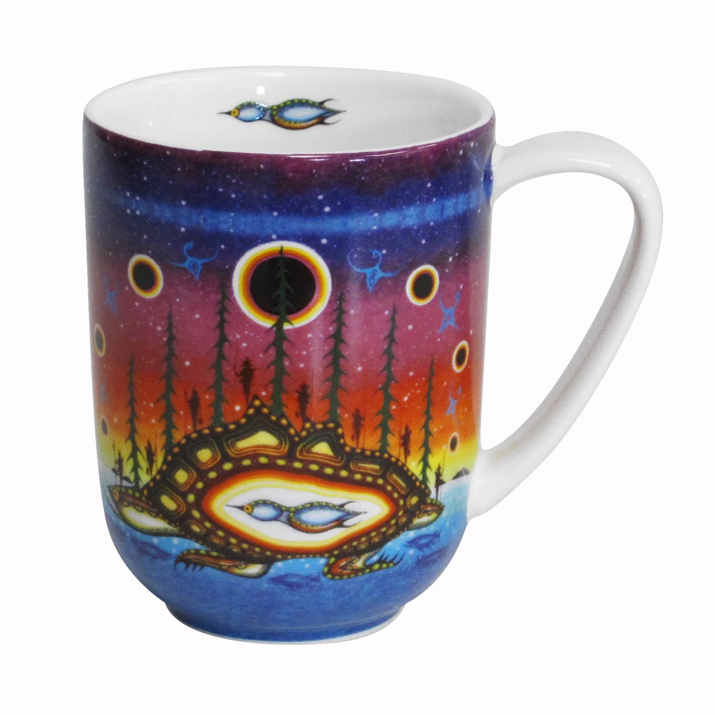 Indigenous Art Porcelain Mugs