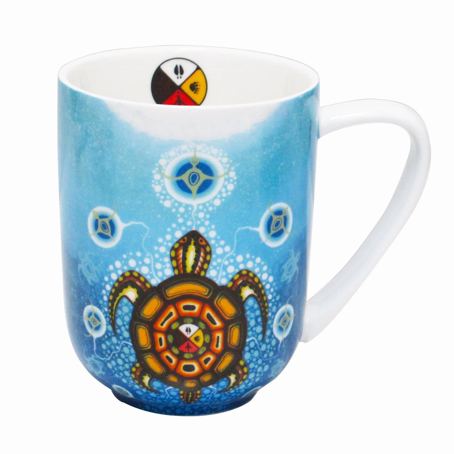 Indigenous Art Porcelain Mugs