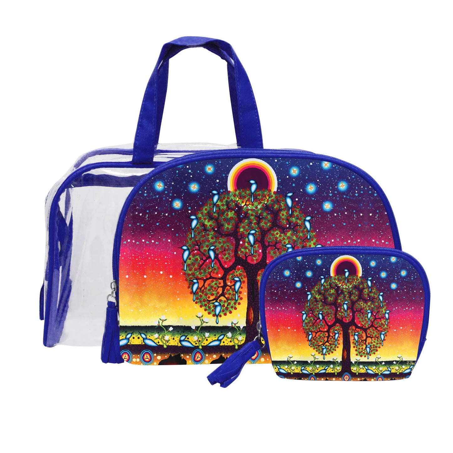 Indigenous Art Cosmetic Bags