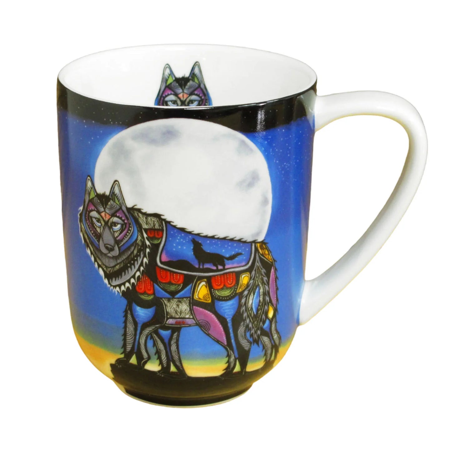 Indigenous Art Porcelain Mugs