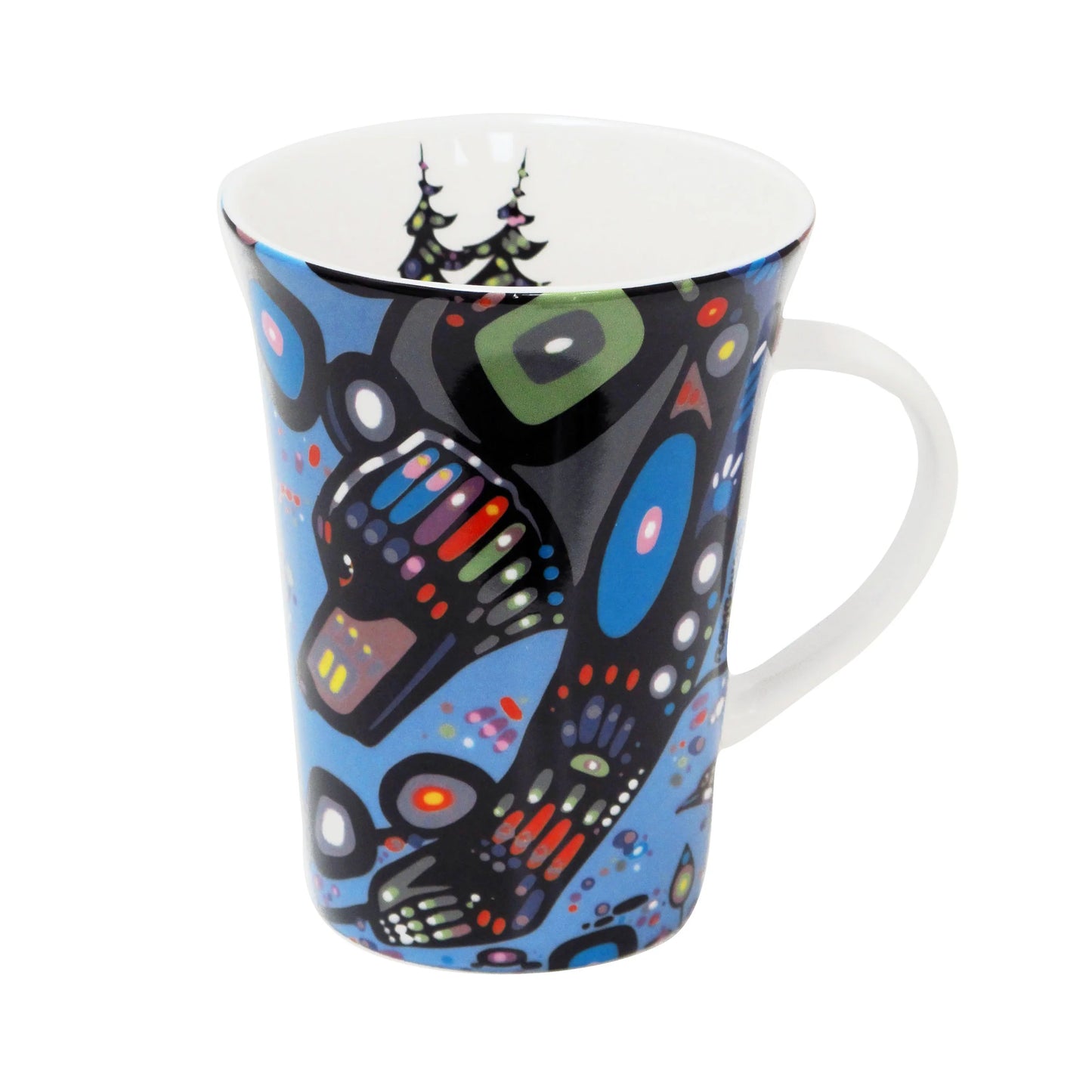 Indigenous Art Porcelain Mugs