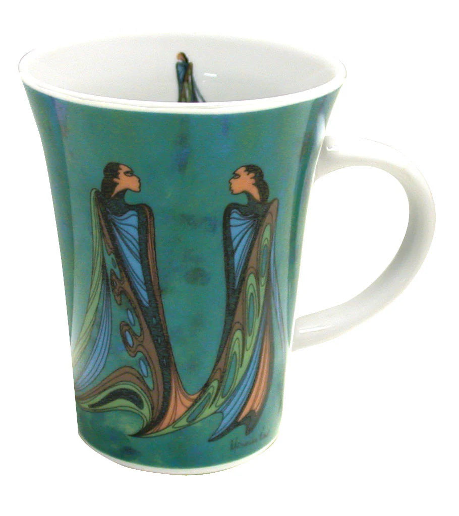 Indigenous Art Porcelain Mugs