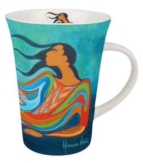 Indigenous Art Porcelain Mugs