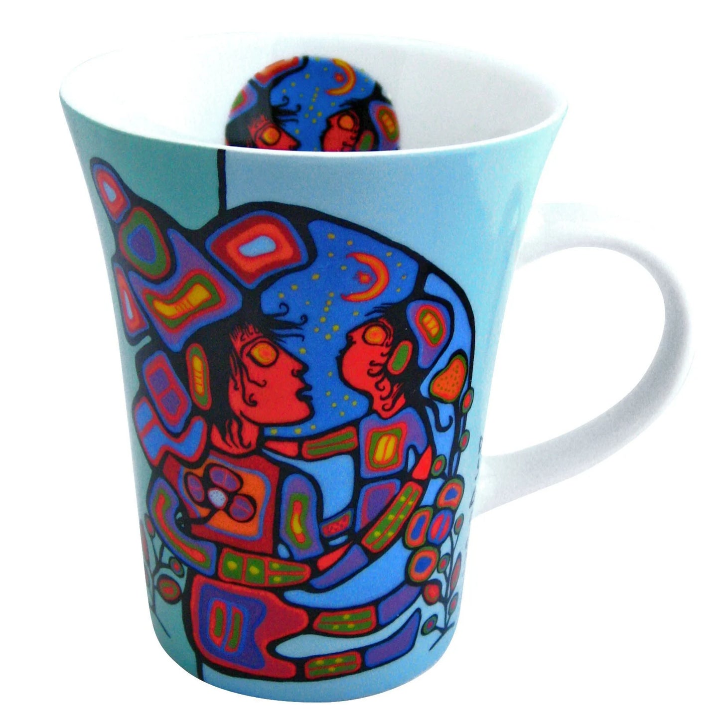 Indigenous Art Porcelain Mugs