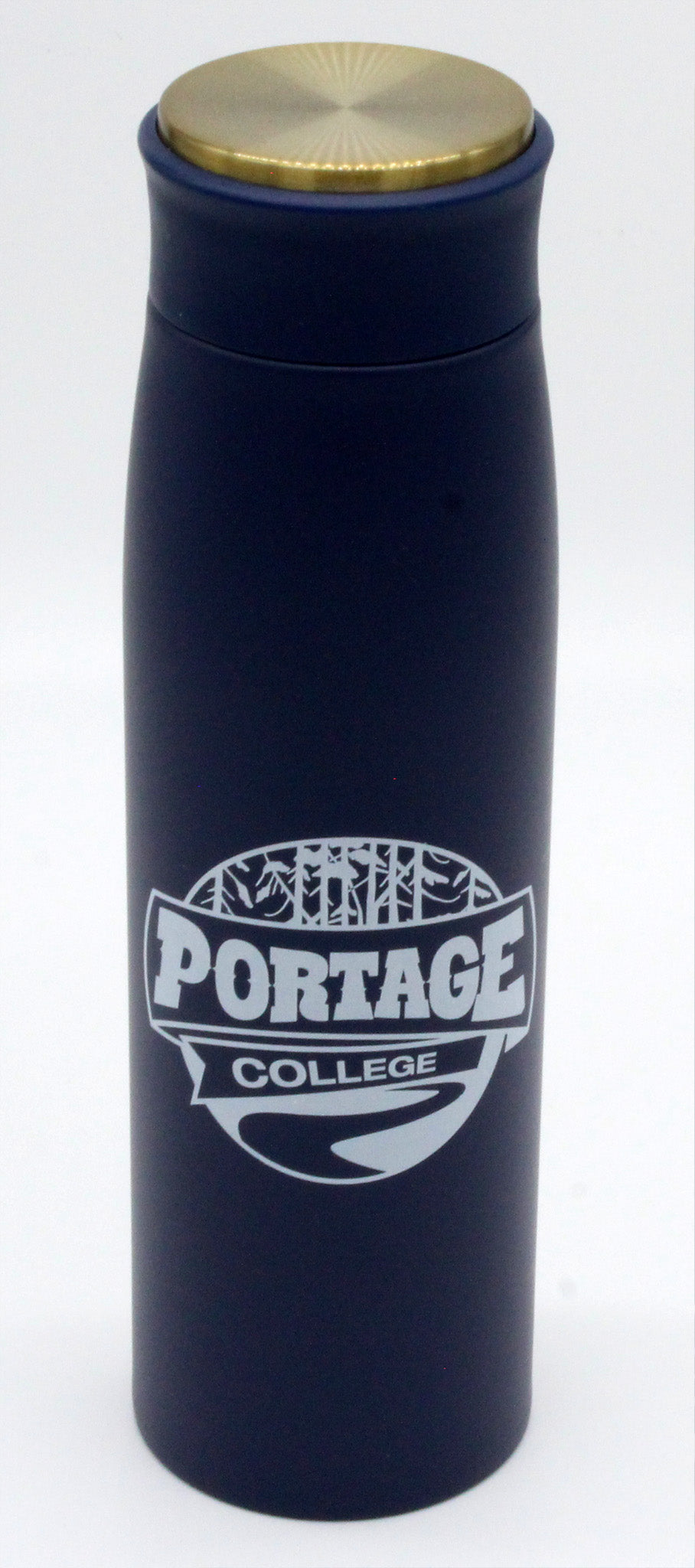 Prime Line Insulated Bottles with Portage College Logo