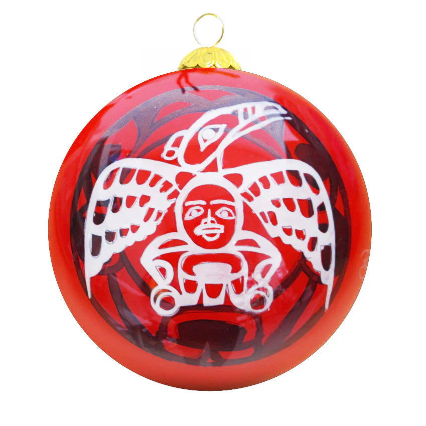 Indigenous Artist Glass Ornaments